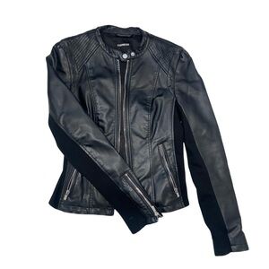 Women's Black Leather Jacket